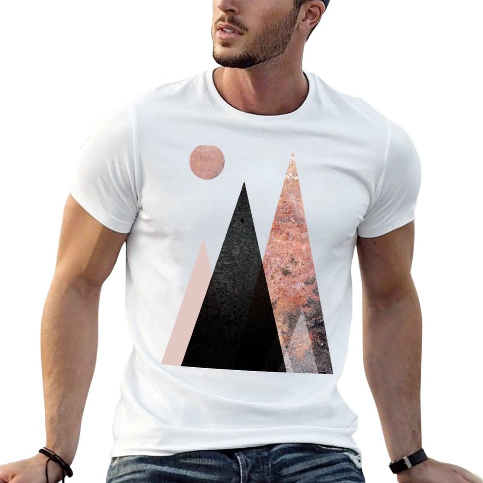 Summer Clothing Range - Nordic Mountain Range Tişörtü ucuz yazlık