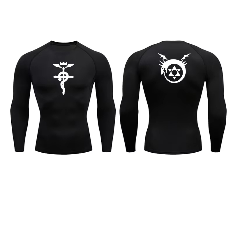 Summer Clothing In Winter - Spor Koşu Sıkıştırma Gömlek Erkek T-Shirt