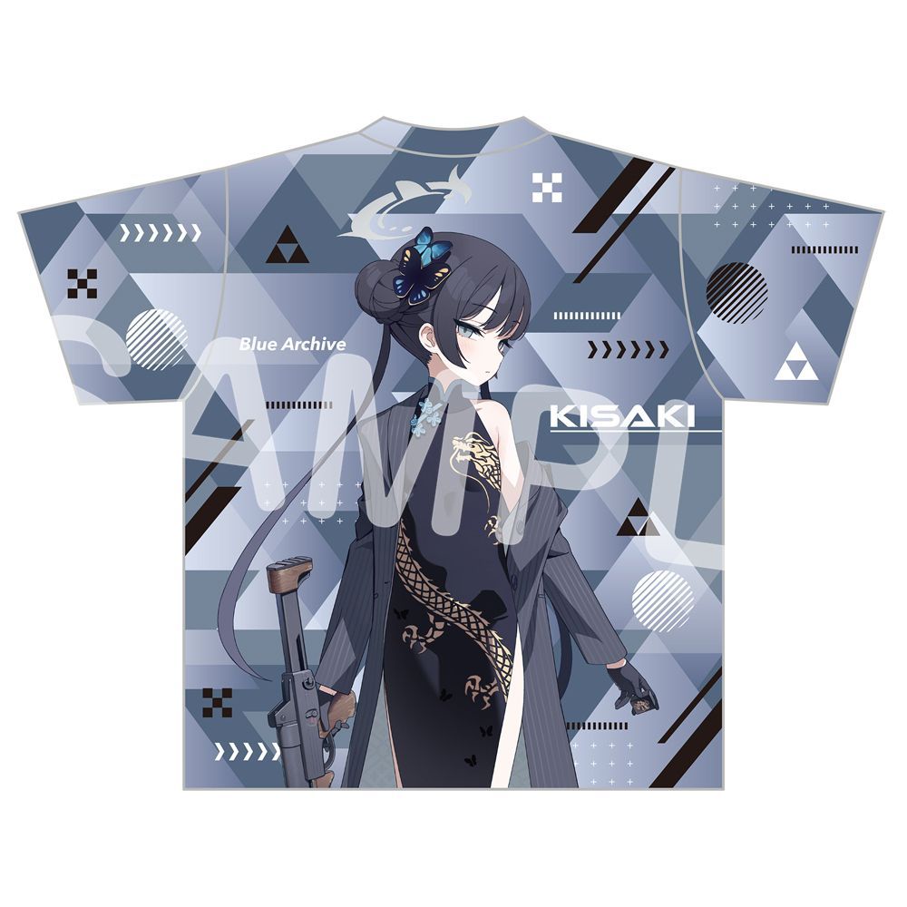 Summer Clothing Modest - Mavi Arşiv Ryūge Kisaki Grafik T