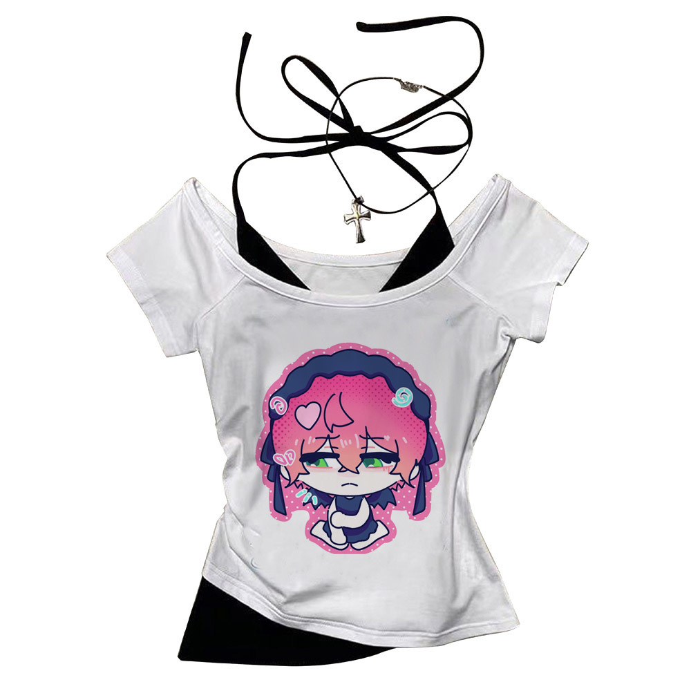 Summer Grunge Clothing - Alien Stage crop top kız goth