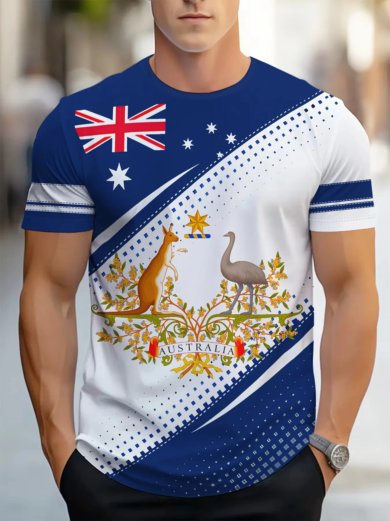 Erkek T-Shirt Avustralya Grafi - Summer Clothing Women Australia incelemesi ve fiyatı