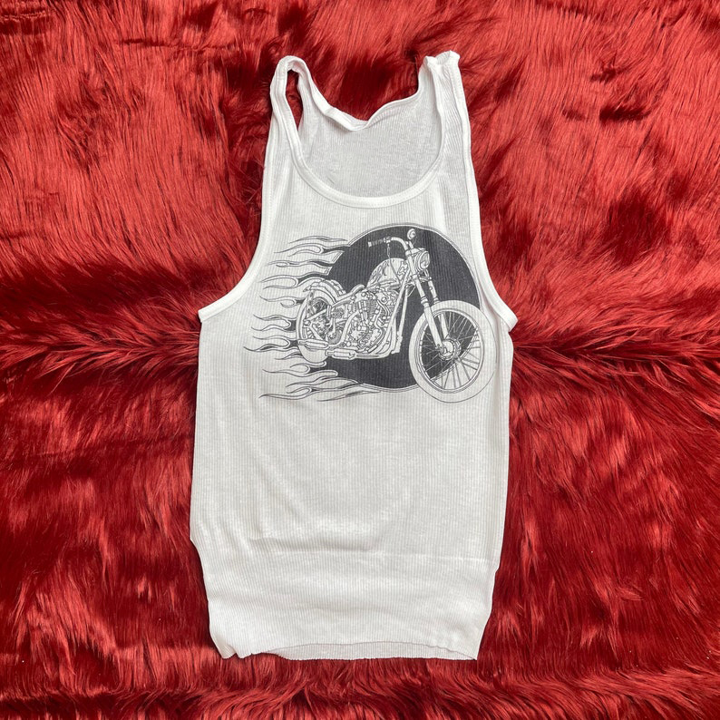 Flamin' Motorcycle Vintage Esi - Summer Grunge Clothing incelemesi ve fiyatı